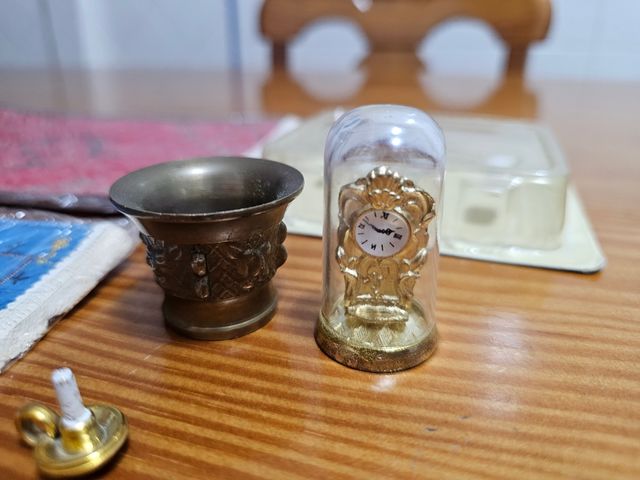 Accesorios casa de muñecas en miniatura 