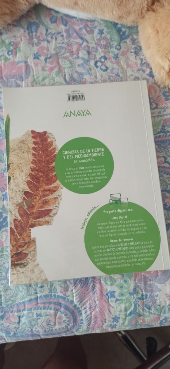 Libro Anaya 2°Bach Ciencias de la Tierra