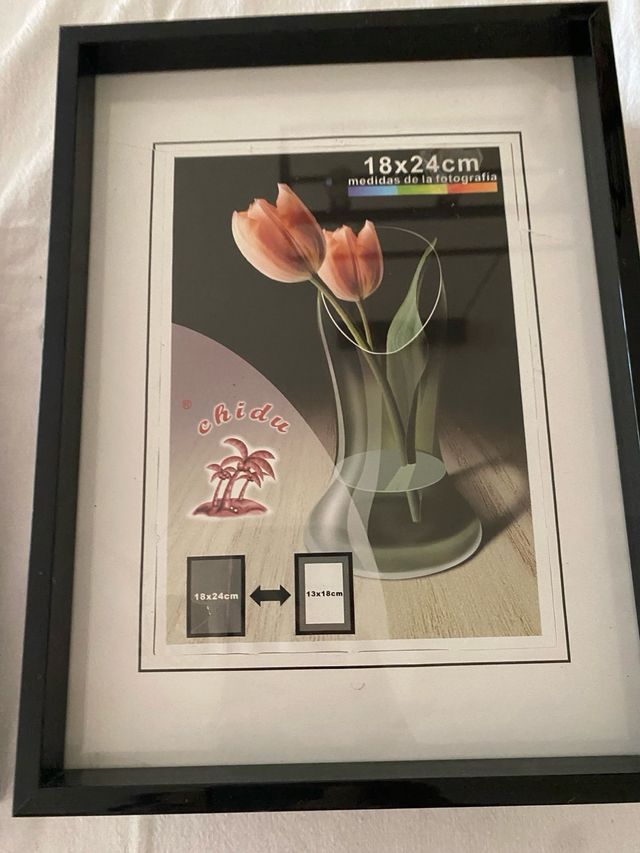 4 cuadros para fotos