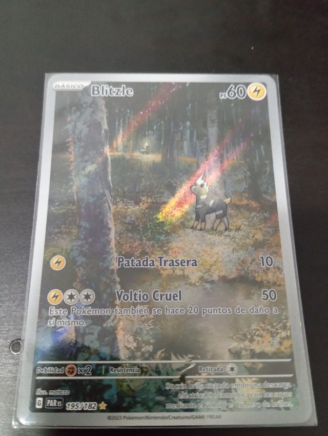 Carta Pokemon PAR195 Blitzle