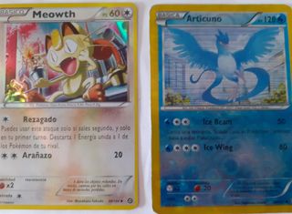 Pack cartas pokemon antiguas.