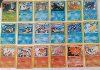 Pack cartas pokemon antiguas.