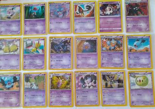 Pack cartas pokemon antiguas.