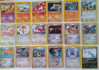 Pack cartas pokemon antiguas.