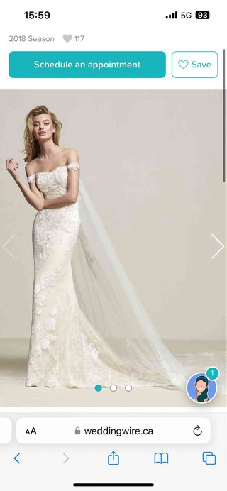 Vestido de novia Dria Pronovias