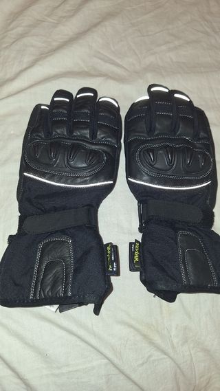 Guantes largos invierno moto talla M