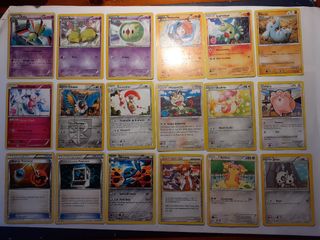 Lote cartas pokemon antiguas