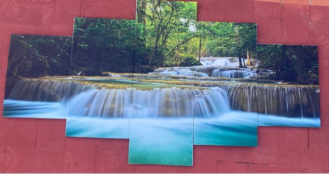 CUADRO 5 PIEZAS NUEVO