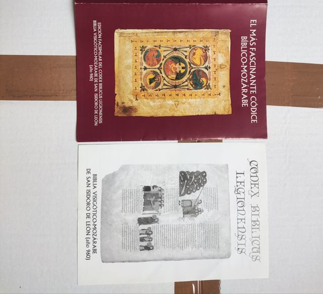 Facsímil Biblia Visigótico Mozárabe León