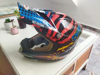 Casco moto niño 