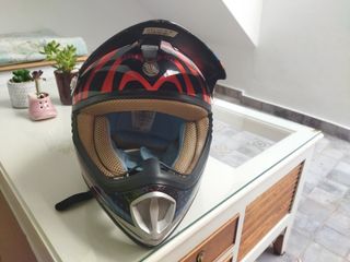 Casco moto niño 