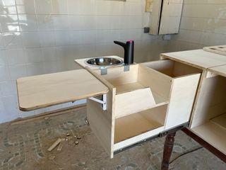 Fregadero furgonetas camper / autocaravanas 