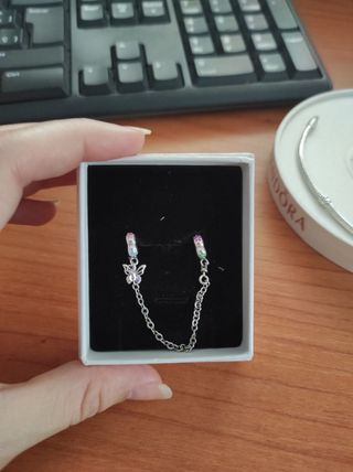 Cadena de seguridad mariposa 