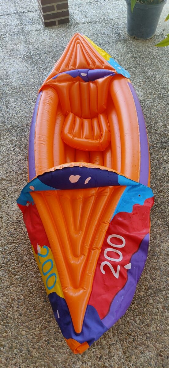barca Kayak hinchable 1 adulto