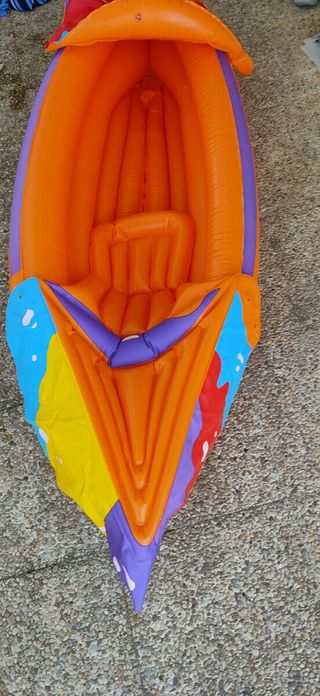 barca Kayak hinchable 1 adulto