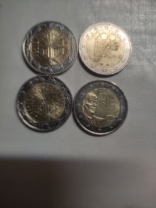 Monedas de 2 euros de Francia