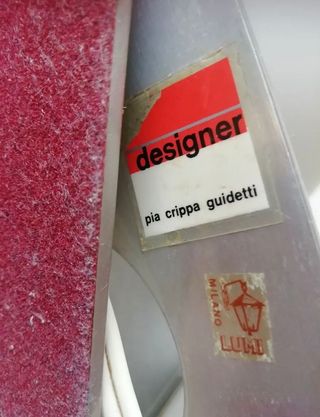 Lampade Lumi Milano Pia Guidetti Crippa 1970