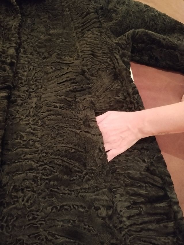 Chaquetón piel astracan