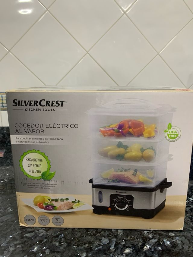 Cocedor electrico al vapor