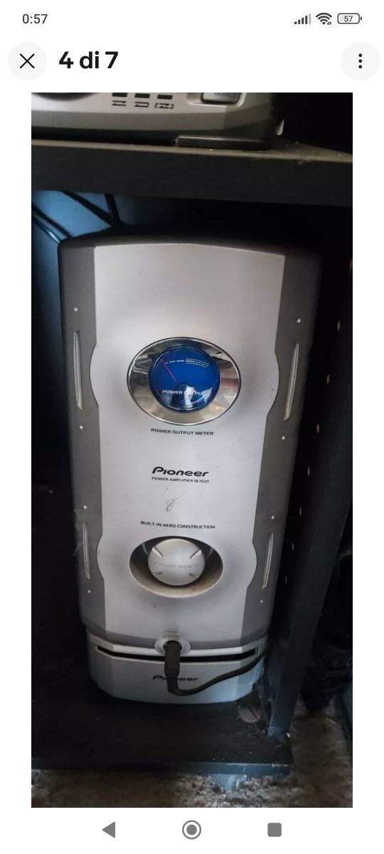 Pioneer XC IS21T hi fi stereo con secondo lettore