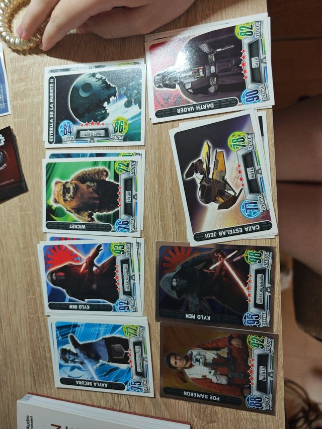 Pack 21 cromos Star Wars