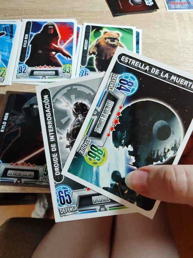 Pack 21 cromos Star Wars