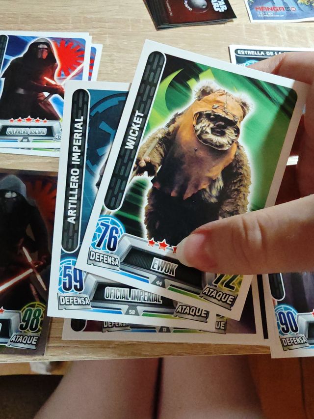 Pack 21 cromos Star Wars