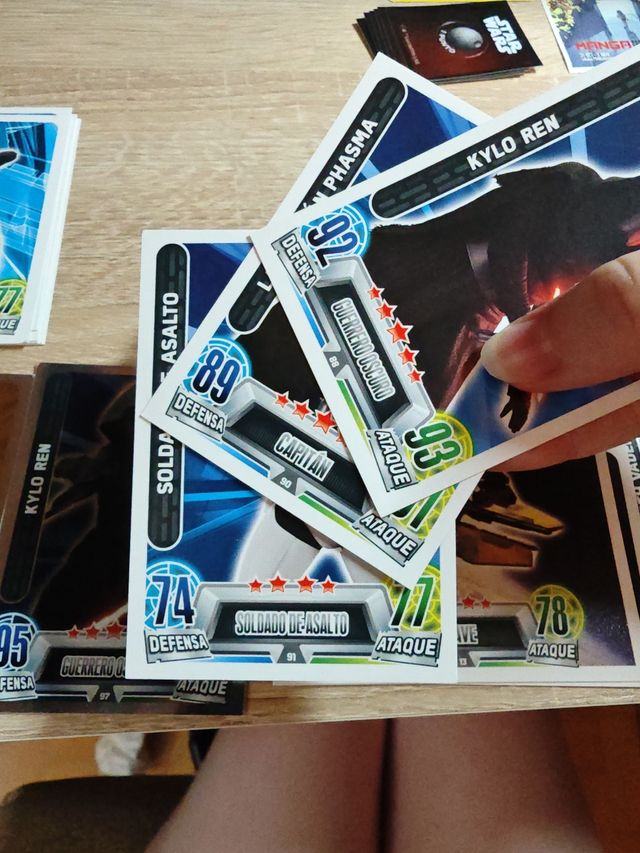 Pack 21 cromos Star Wars