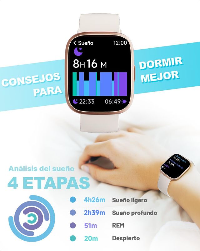Smartwatch Reloj Inteligente con llamadas
