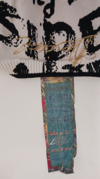 Jersey fino blanco Desigual