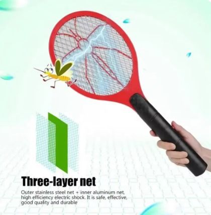 Raqueta matamoscas eléctrico