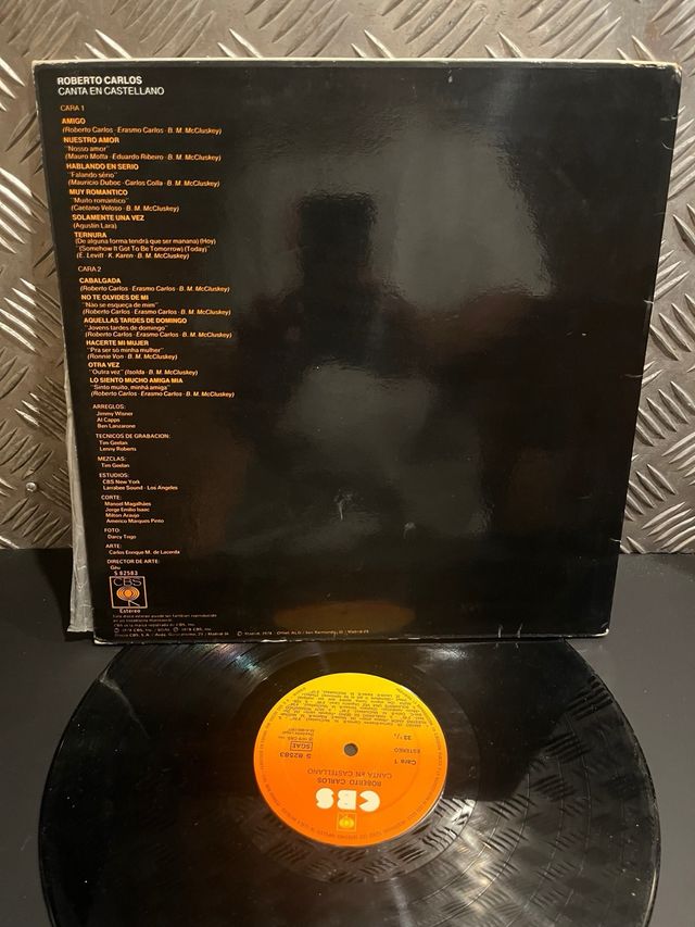 Vinilo de Roberto Carlos