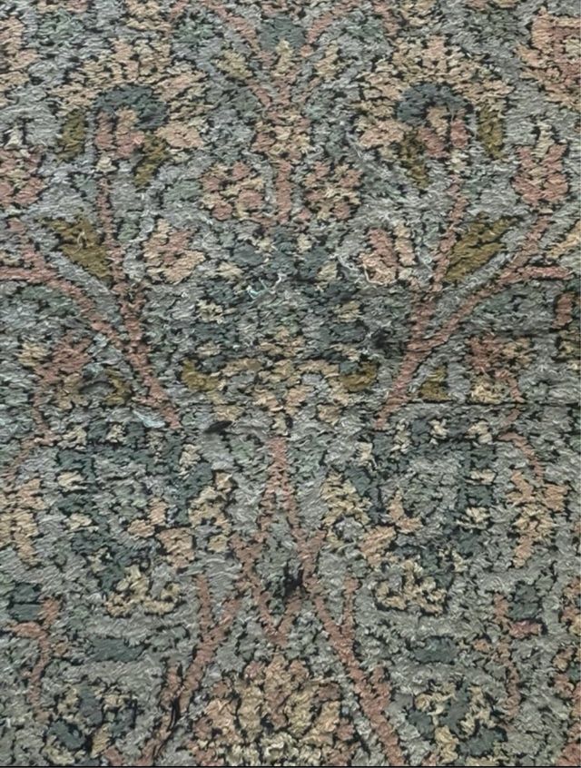 Tappeto persiano turchese