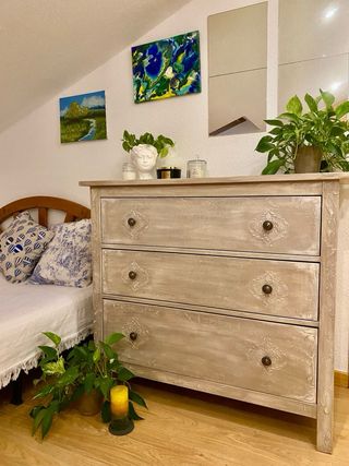 Aparador restaurado de Ikea