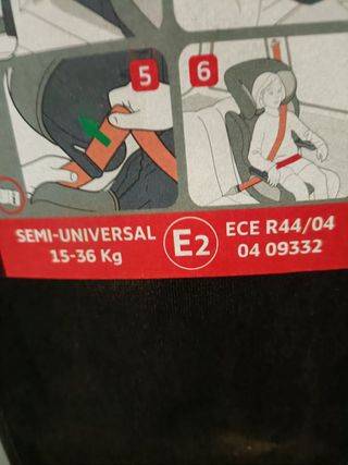Silla coche grupo 2/3 Isofix