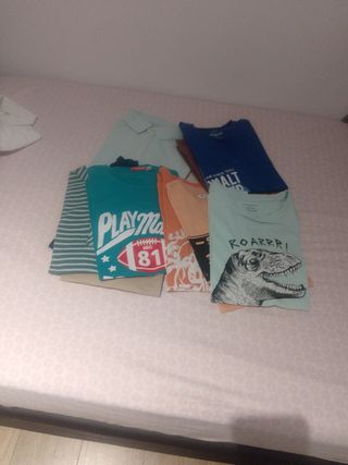 17. camisetas manga corta chico
