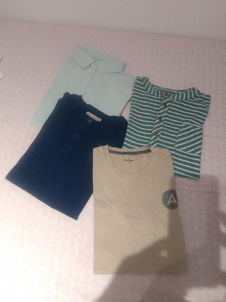 17. camisetas manga corta chico