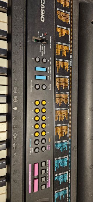 Teclado piano sintetizador CASIO