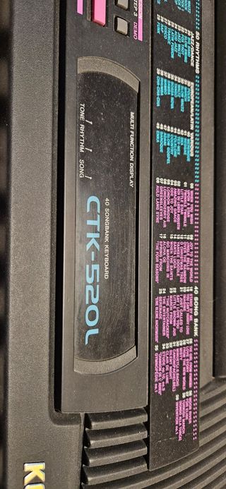 Teclado piano sintetizador CASIO