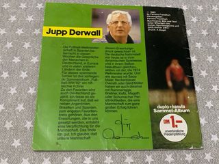 ALBUM SELECCION ALEMANA MUNDIAL 82 COMPLETO