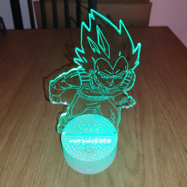 Lampara LED Vegeta - DragonBall