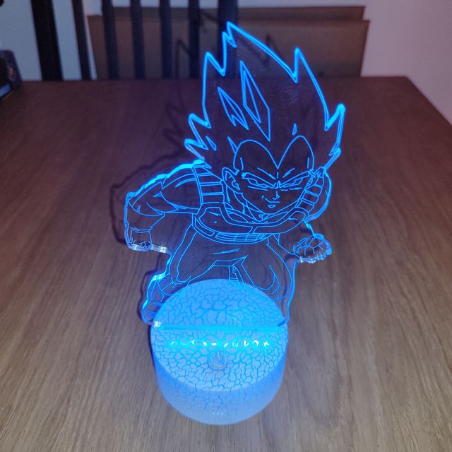 Lampara LED Vegeta - DragonBall