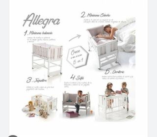Minicuna allegra 5 posiciones