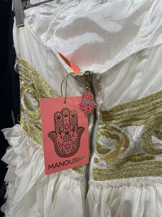 Vestido de seda Manoush