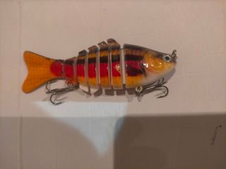 3 Señuelos ABS Articulados pesca 
