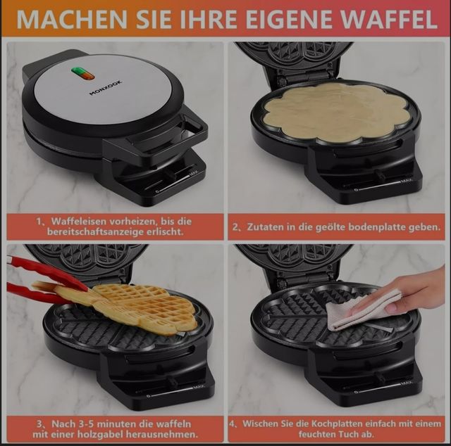 Piastra waffle nuova