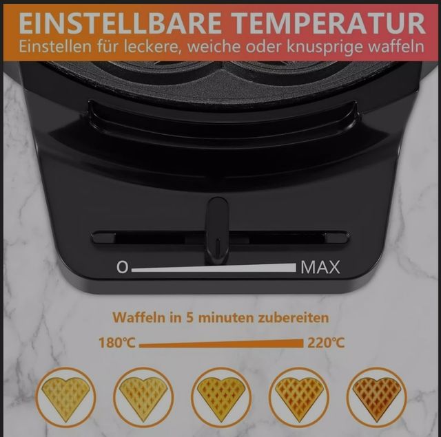 Piastra waffle nuova