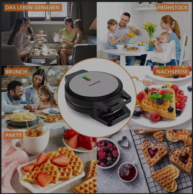 Piastra waffle nuova