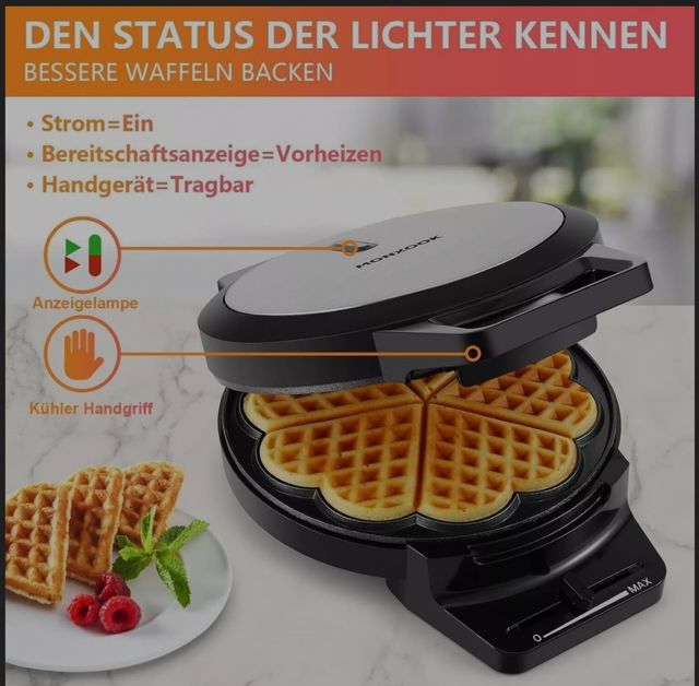 Piastra waffle nuova