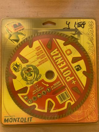 Disco diamantato Brevetti Montolit